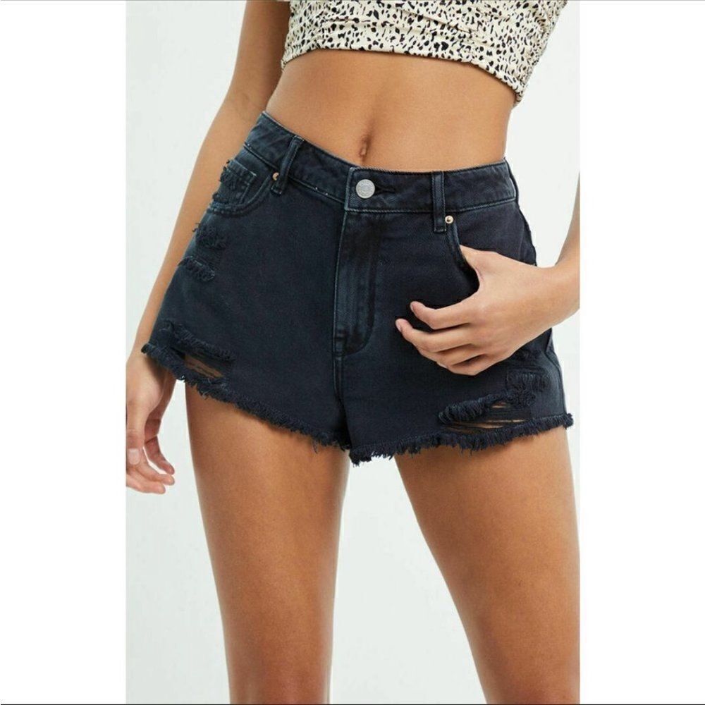 Levi's Black Jean Shorts